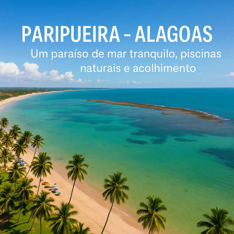 Paripueira – Alagoas: Um paraíso de mar tranquilo, piscinas naturais e acolhimento Paripueira – Alagoas: Um paraíso de mar tranquilo, piscinas naturais e acolhimento