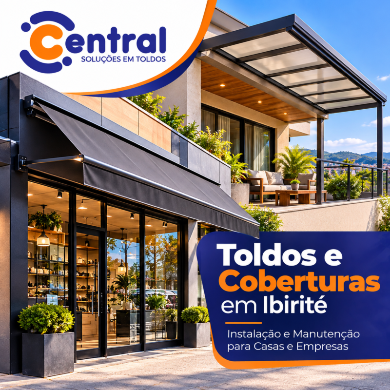 Toldos e Coberturas em Ibirité: Instalação e Manutenção para Casas e Empresas